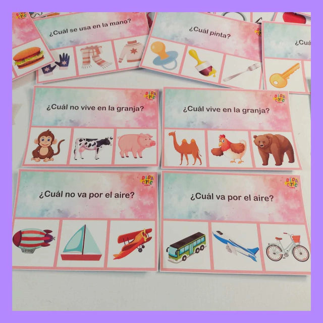 Preguntas en + y -