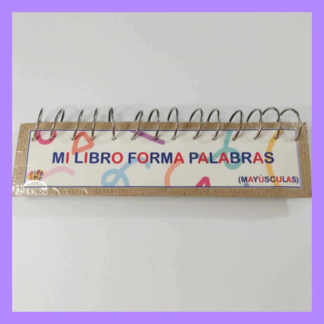 Mi libro forma palabras