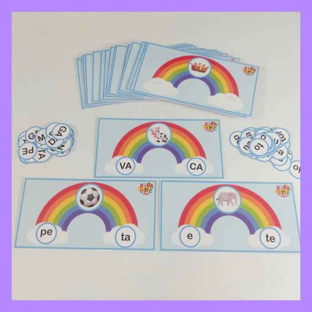 El arco iris de las sílabas!