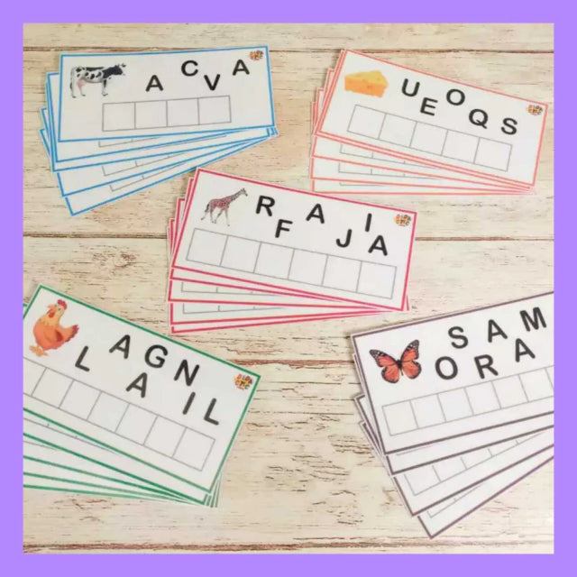 Acomodando letras!