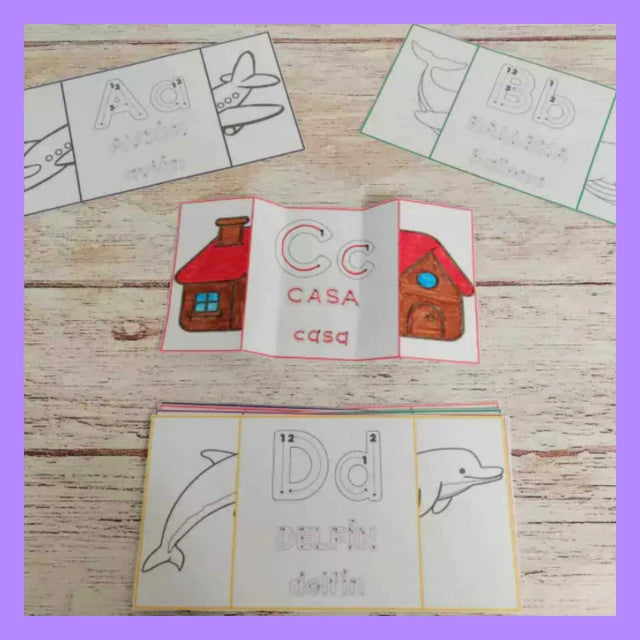 Cuadritos del abecedario