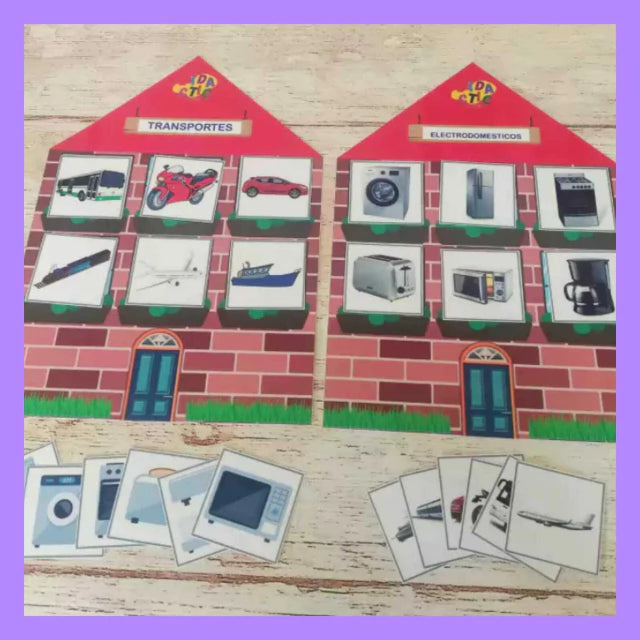 Casas de categorías semánticas!