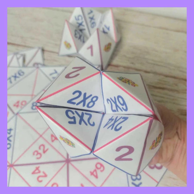 Cubos mágicos de tablas de multiplicar!!