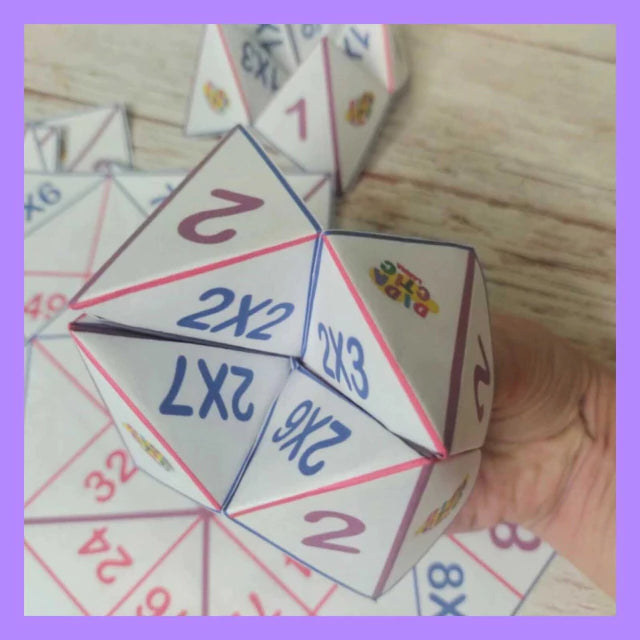 Cubos mágicos de tablas de multiplicar!!