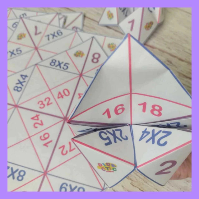 Cubos mágicos de tablas de multiplicar!!