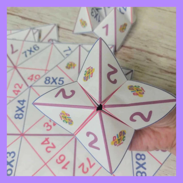 Cubos mágicos de tablas de multiplicar!!