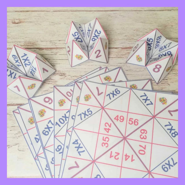 Cubos mágicos de tablas de multiplicar!!