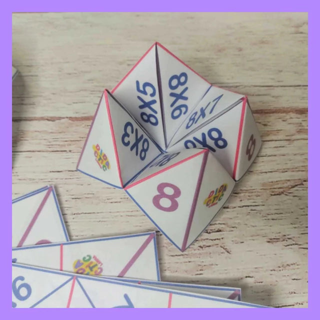 Cubos mágicos de tablas de multiplicar!!