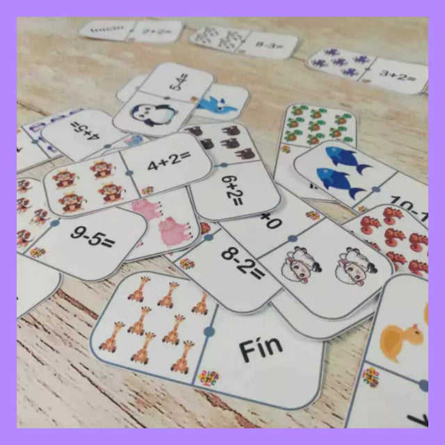 Domino de matemáticas