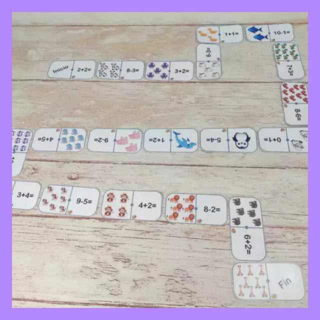 Domino de matemáticas