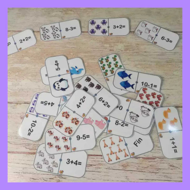 Domino de matemáticas