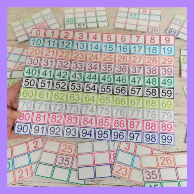 Grilla numérica y crucinumeros
