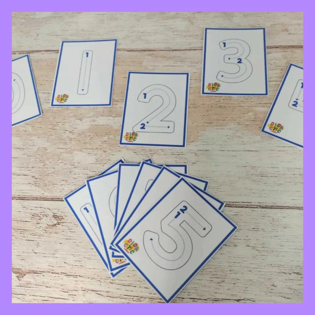 Tarjetas de numeración (0 al 10)