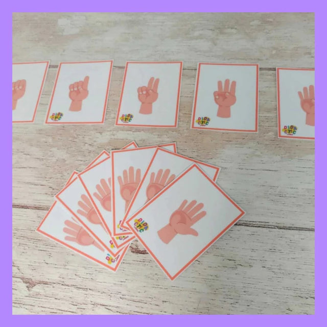 Tarjetas de numeración (0 al 10)