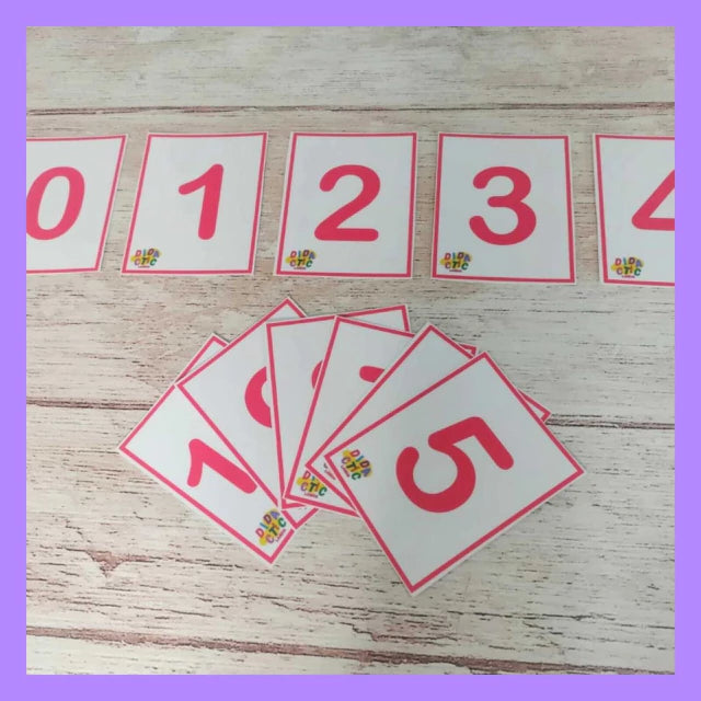 Tarjetas de numeración (0 al 10)