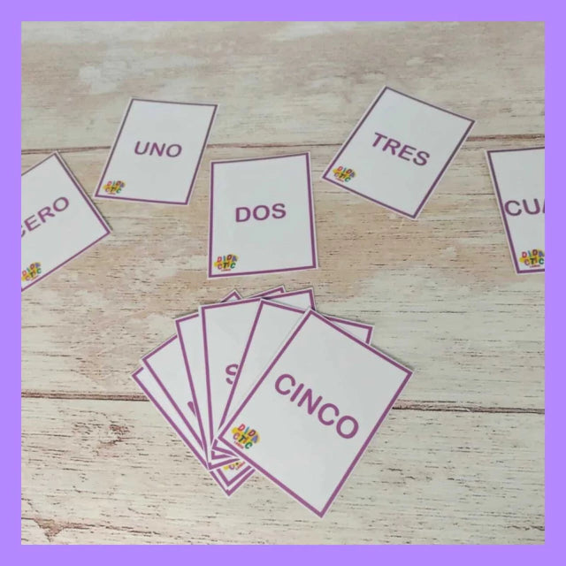 Tarjetas de numeración (0 al 10)