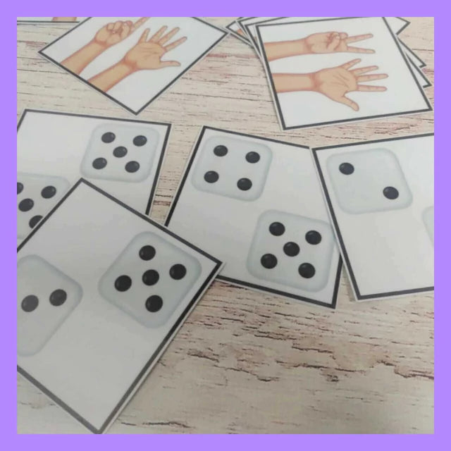 Tarjetas de numeración inicial!