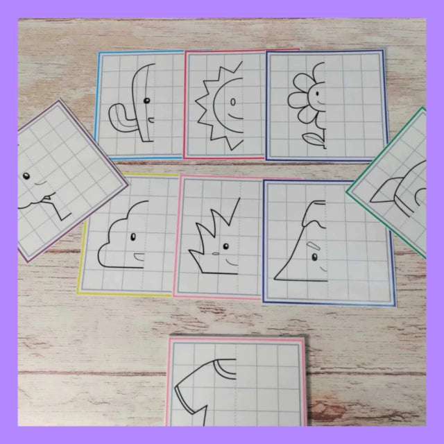 Completa el dibujo