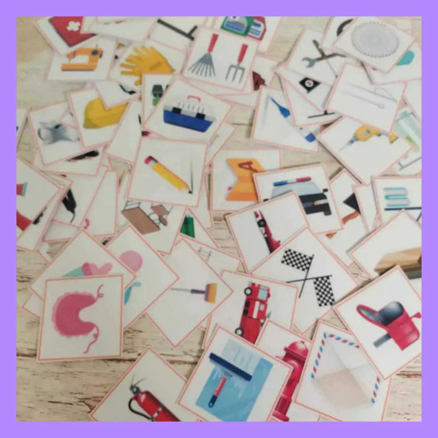 Tarjetas de profesiones