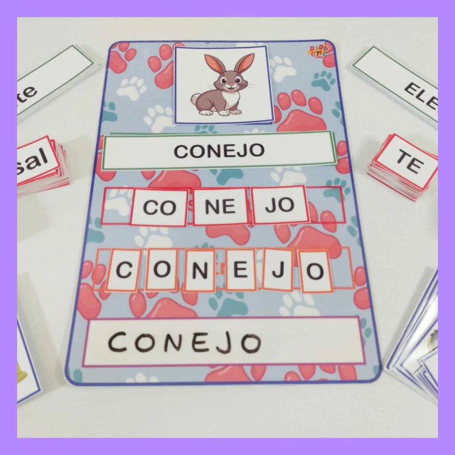 Leo, construyo y escribo animales
