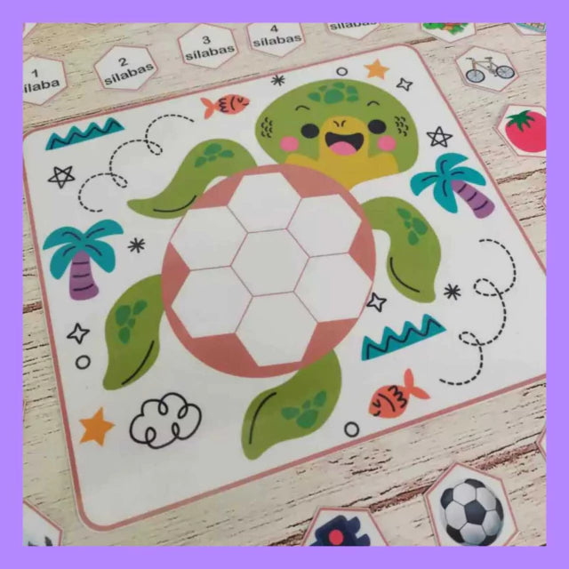 Tortuga cuenta sílabas!