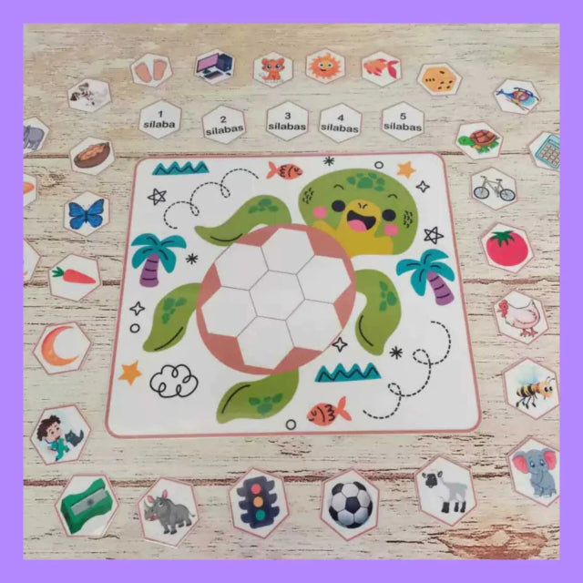 Tortuga cuenta sílabas!