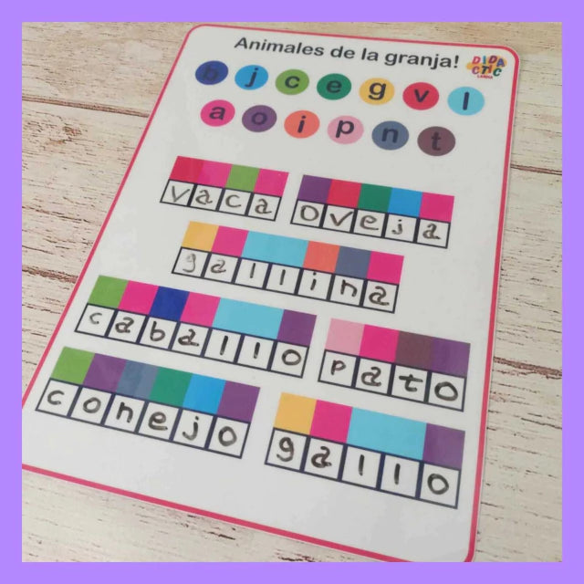 Los colores secretos de las palabras