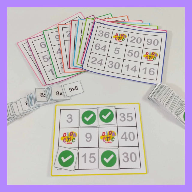 Kit de multiplicación (tablas y operaciones)