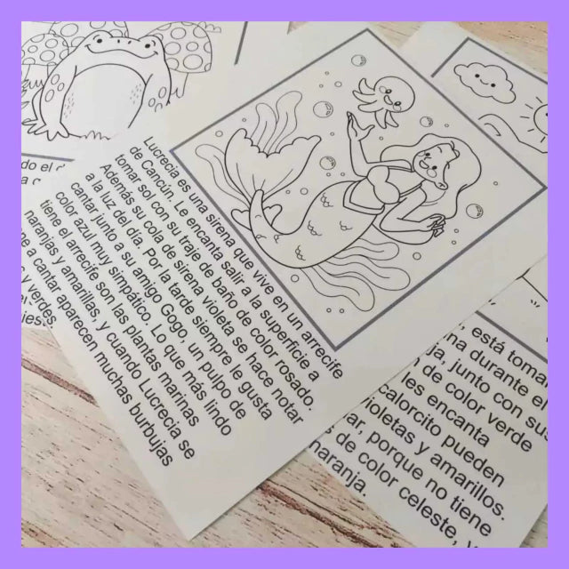 Leemos y coloreamos