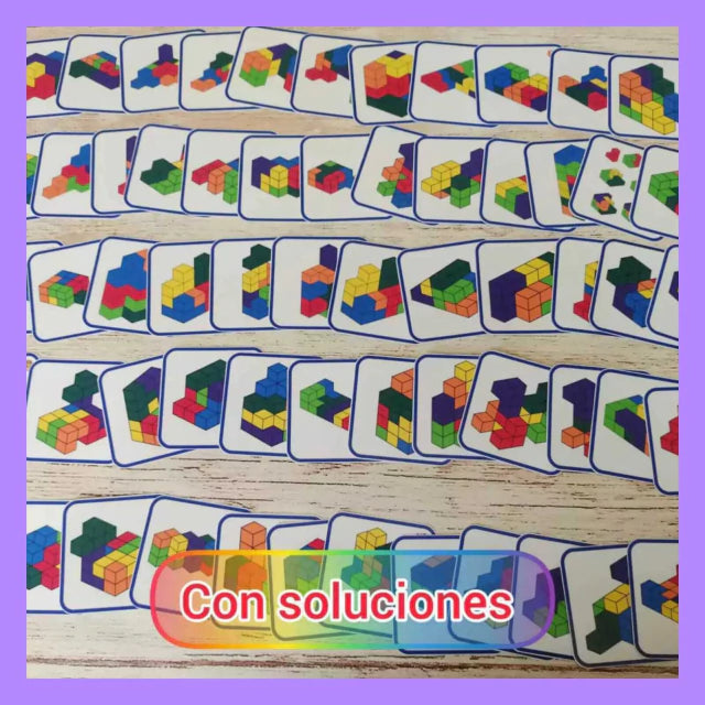 Cubos de desafíos lógicos!