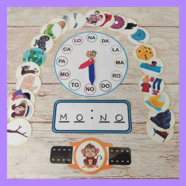 Los relojes de sílabas!