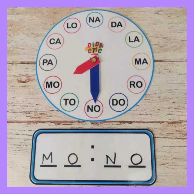 Los relojes de sílabas!