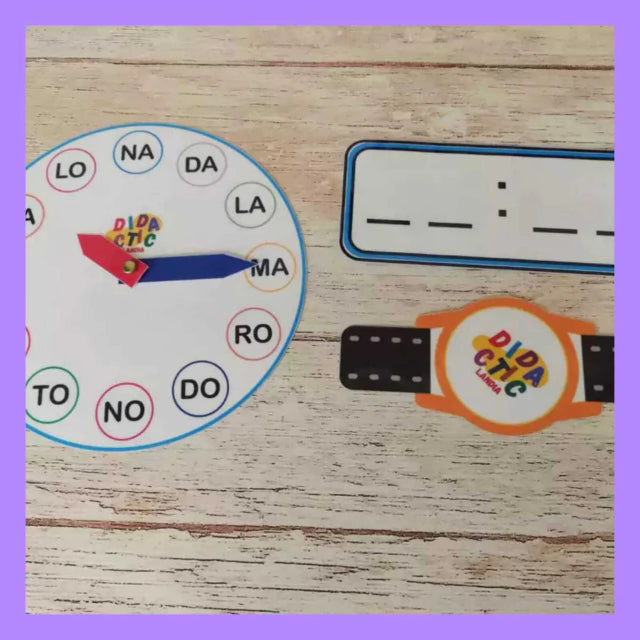 Los relojes de sílabas!