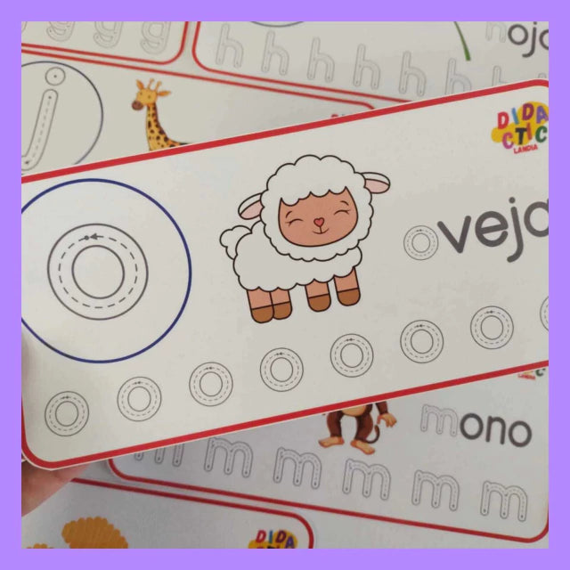 Fichas de minúsculas primera edición