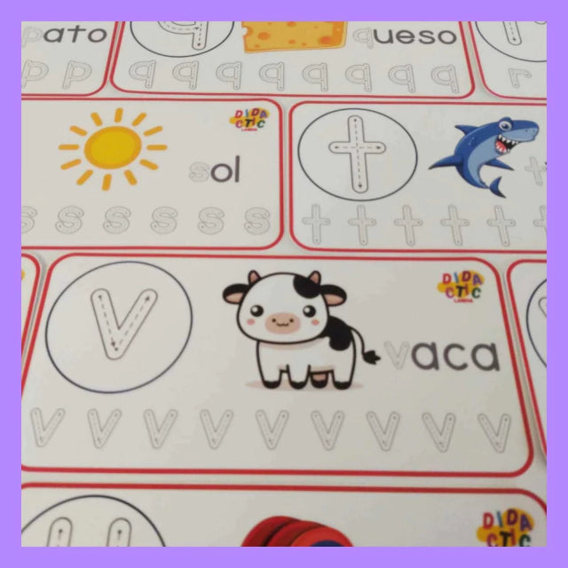 Fichas de minúsculas primera edición