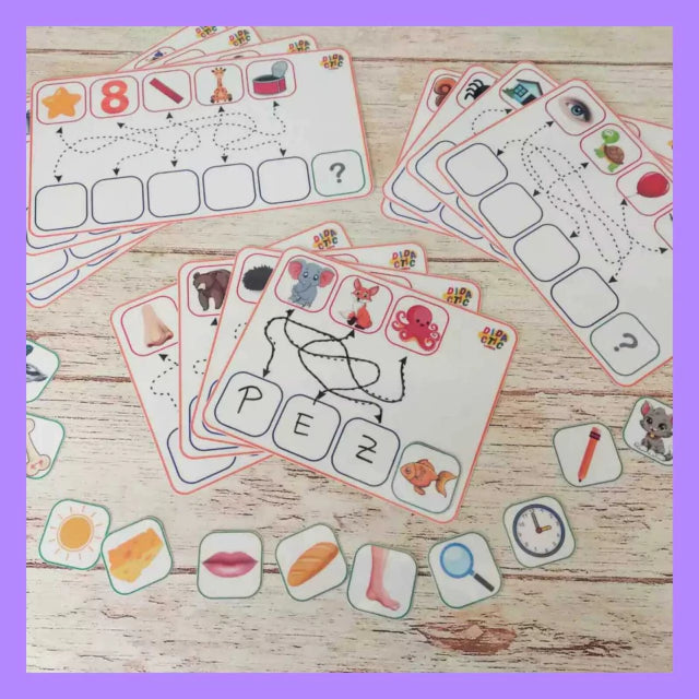 Kit formamos palabra jugando con letras y sonidos