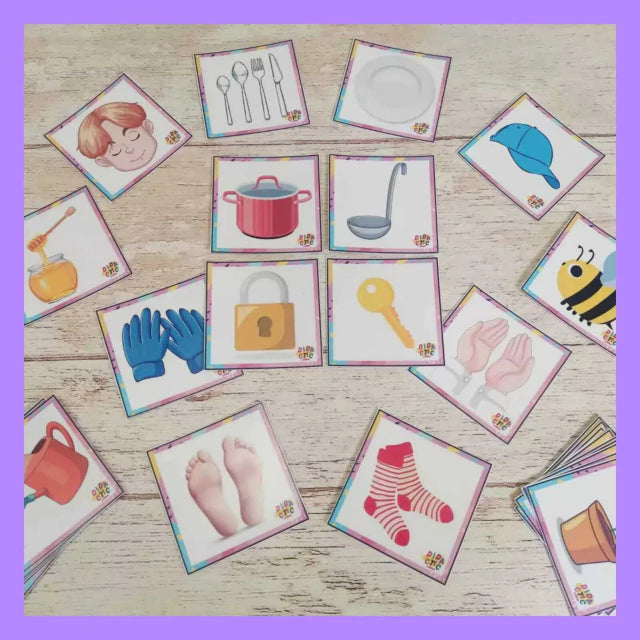 Tarjetas de asociaciones lógicas