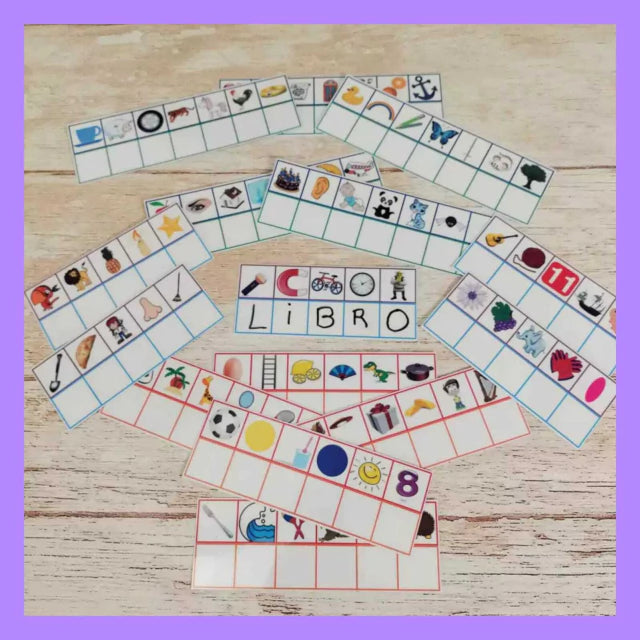 Kit formamos palabra jugando con letras y sonidos